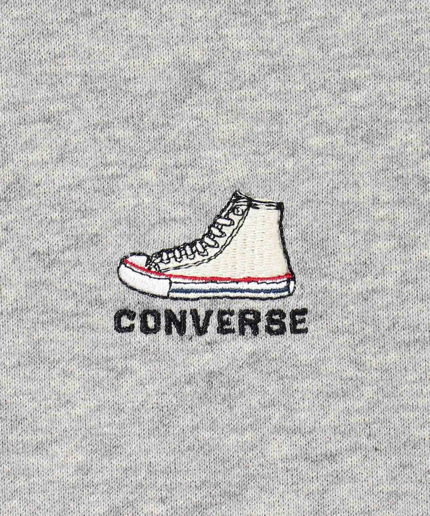 CONVERSE  裏毛ワンポイント刺繍スウェット メンズ商品画像-10