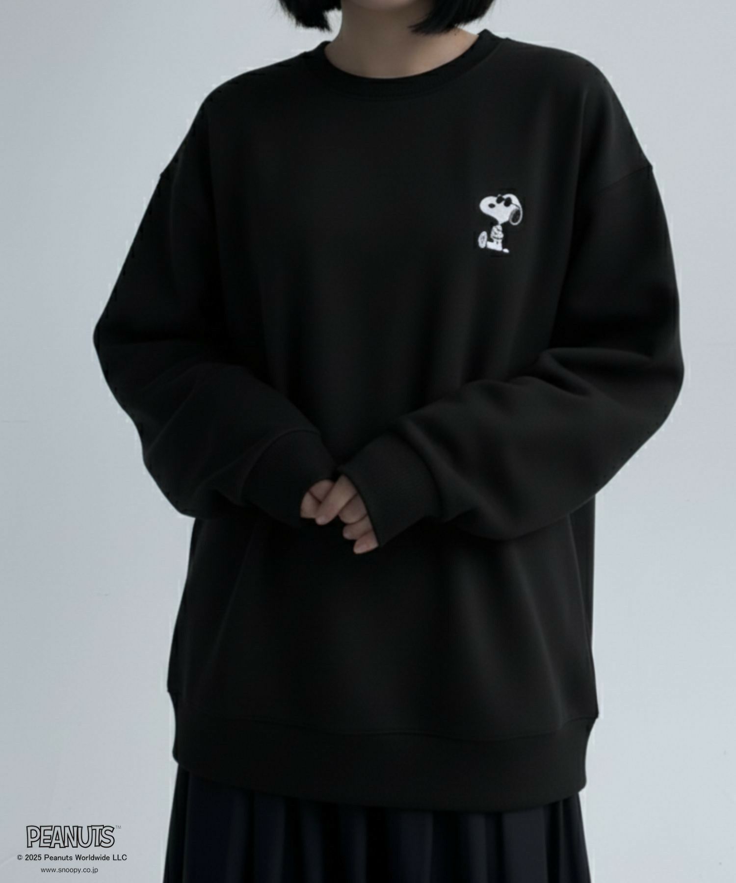 PEANUTS SNOOPY 刺繍トレーナー メンズ商品画像-4