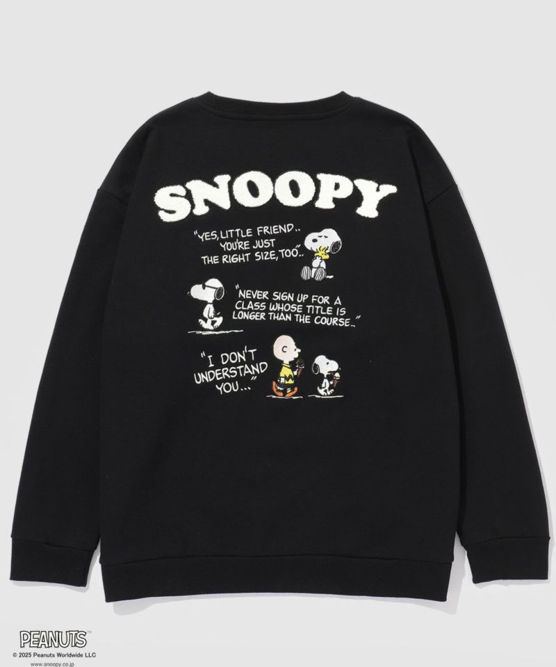 PEANUTS SNOOPY 刺繍トレーナー メンズ商品画像-7