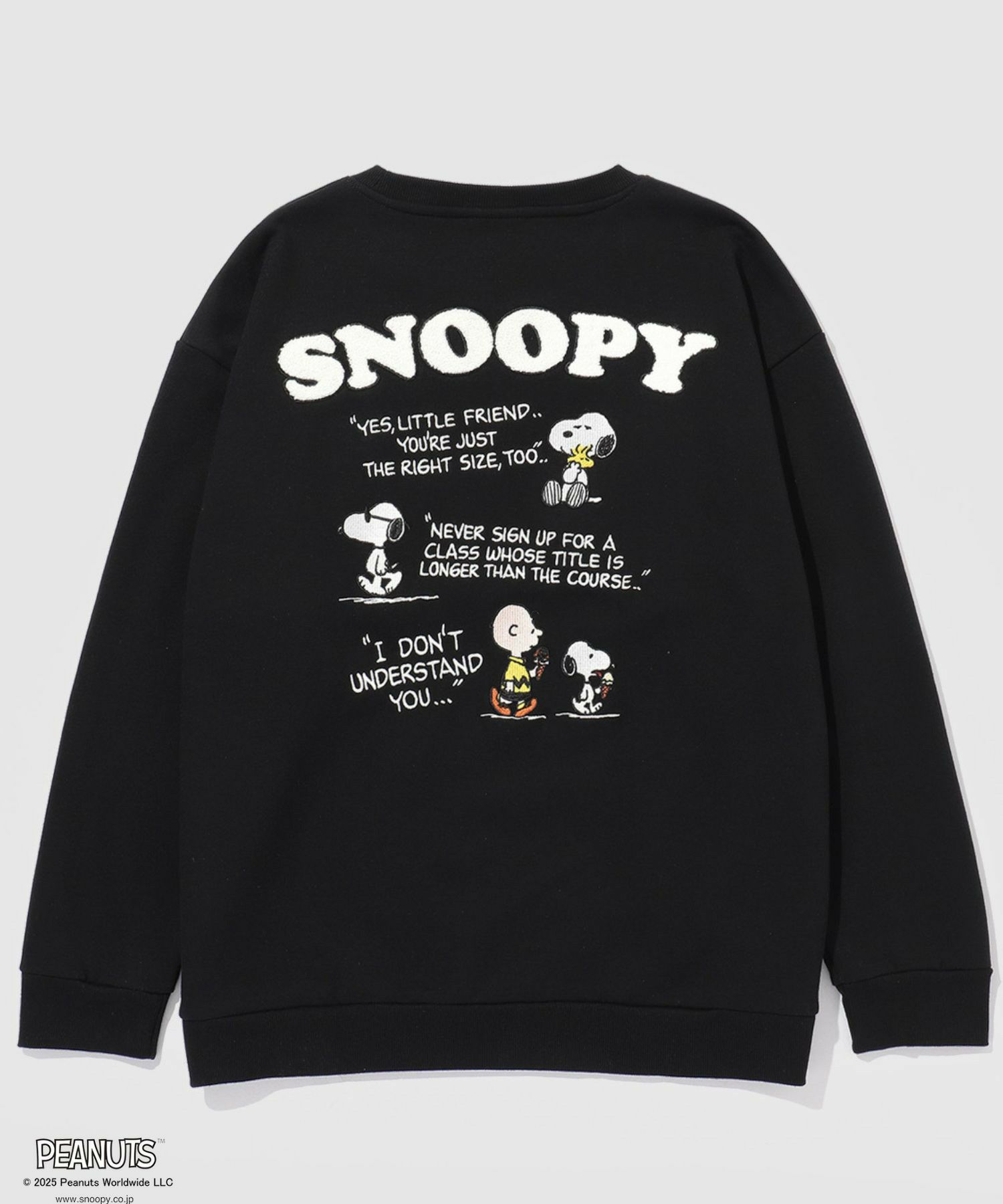 PEANUTS SNOOPY 刺繍トレーナー メンズ商品サムネイル-7