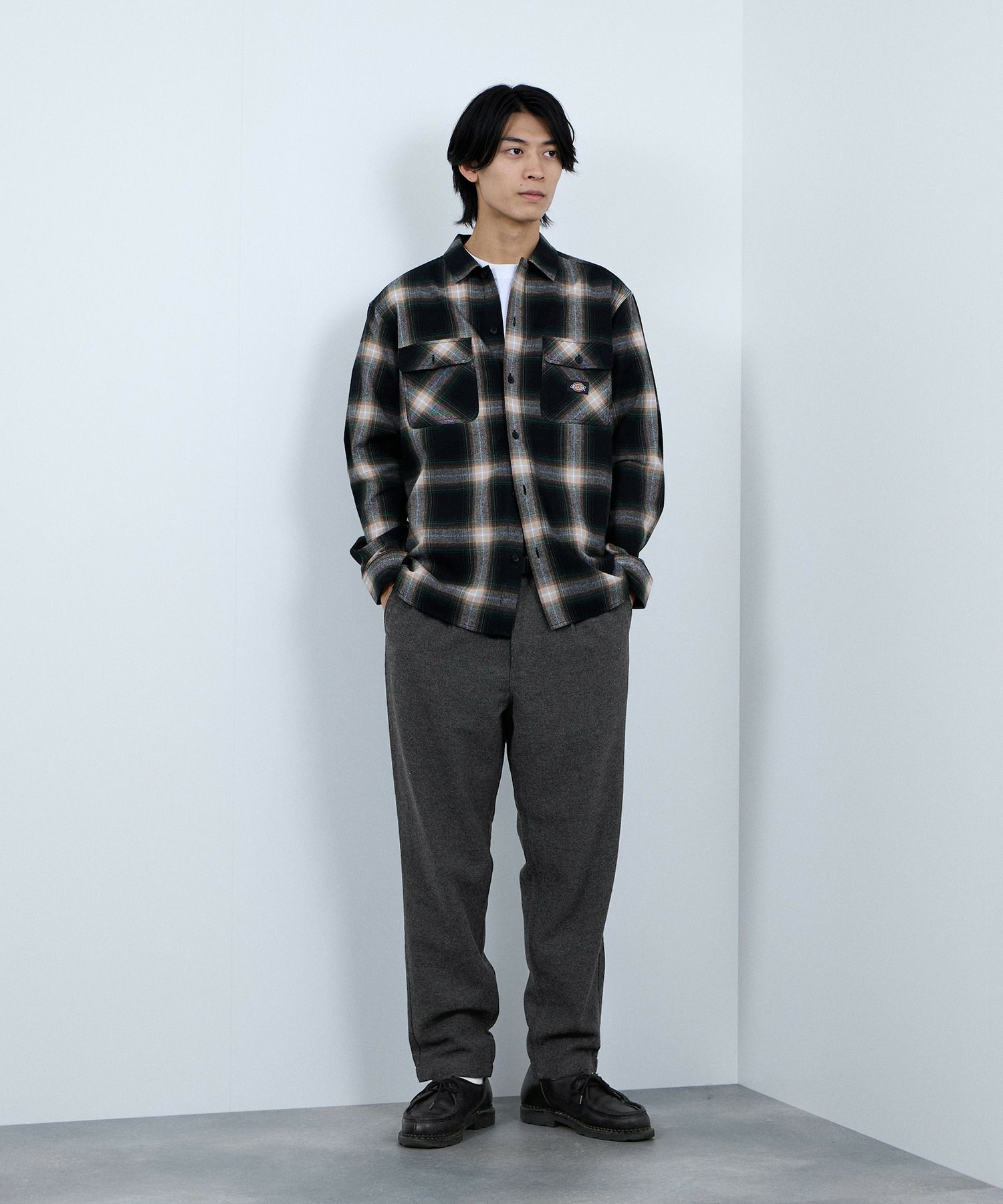 [値下げ]Dickies ウール混イージーパンツ メンズ商品画像-6