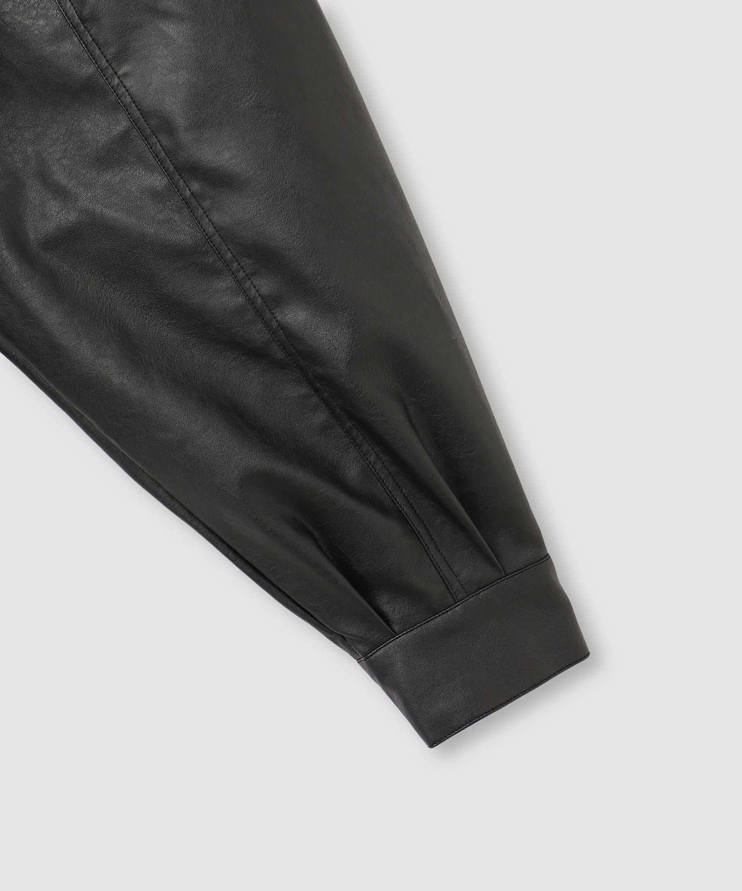 nAvy レザー調ブルゾン レディース商品画像-21