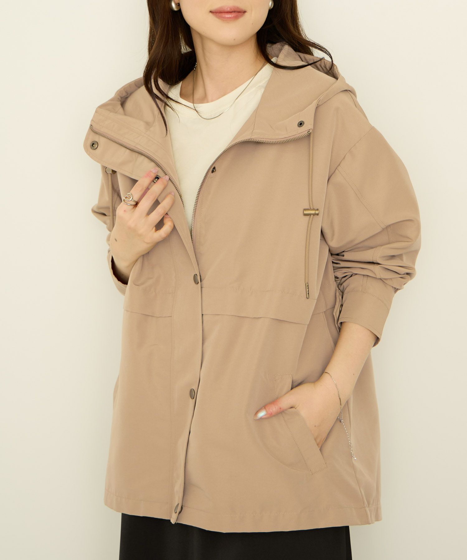 [最終さらに50%OFF]Idnes  マウンテンパーカー レディース商品画像-3