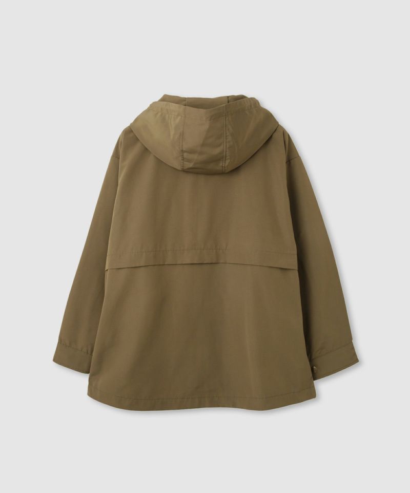 うえちゃっぴーダークベージュM ラグスタイル LUXSTYLE BIGマウンテンパーカー/マウンテンパーカー