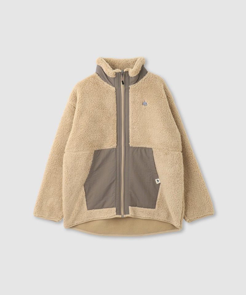 [期間限定価格]【WEB限定】LOGOS PARK  シャギーボアフリースジャケット レディース商品画像-1