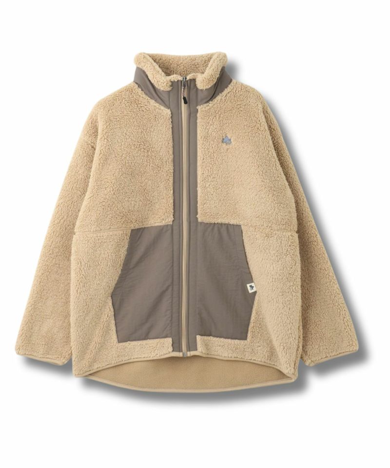 [期間限定価格]【WEB限定】LOGOS PARK  シャギーボアフリースジャケット レディース商品画像-2