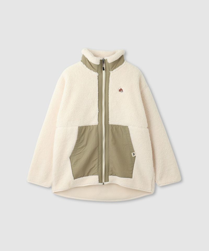 [期間限定価格]【WEB限定】LOGOS PARK  シャギーボアフリースジャケット レディース商品画像-2