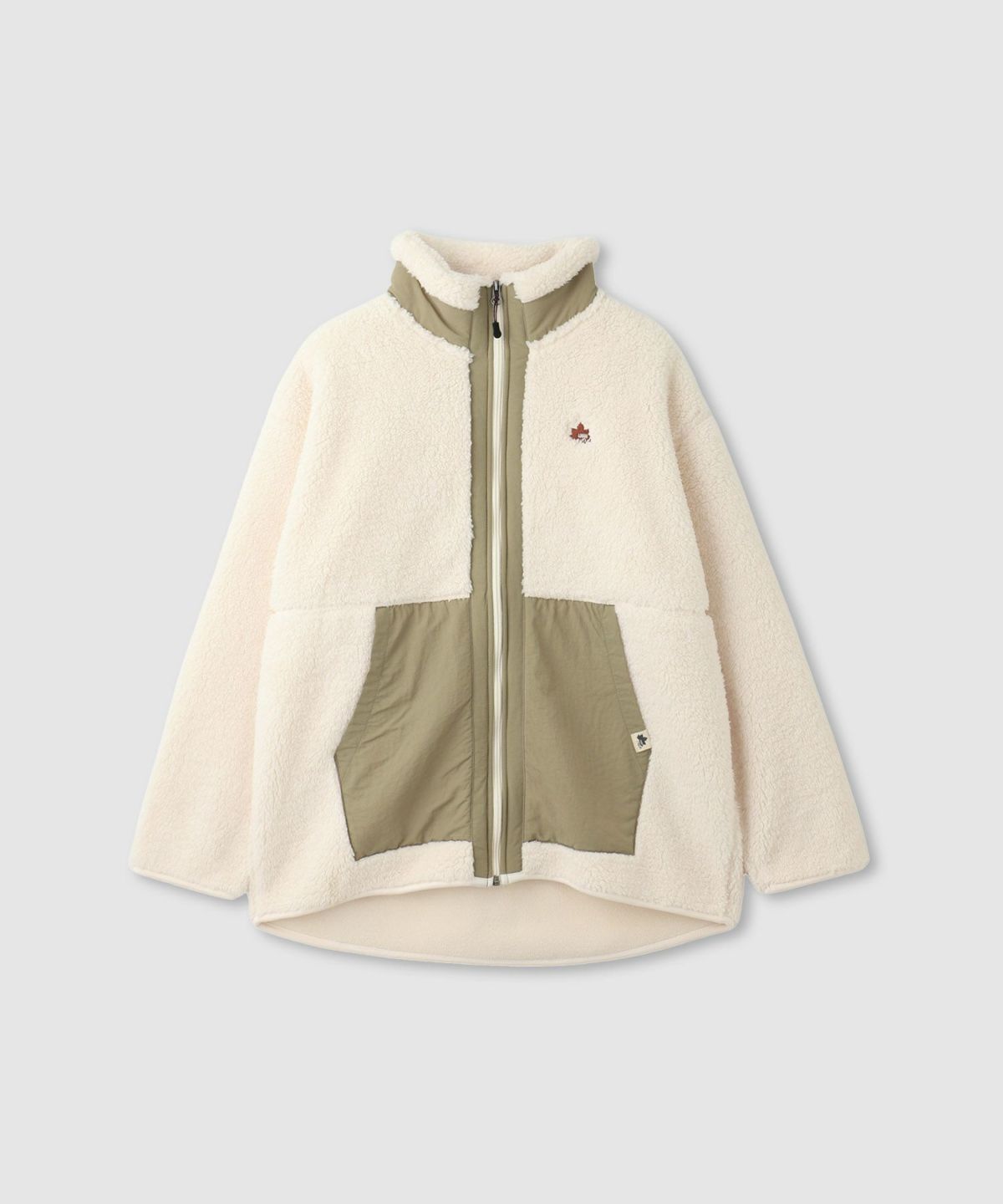 【WEB限定】LOGOS PARK シャギーボアフリースジャケット レディース