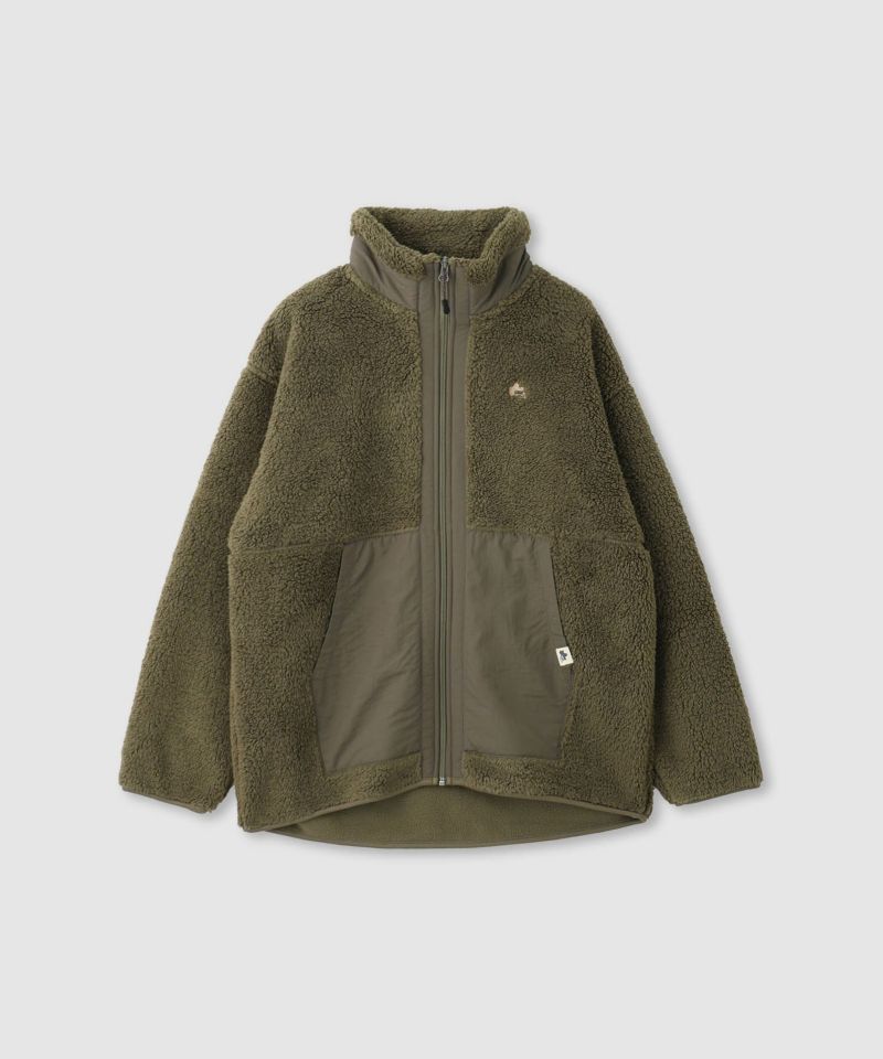 [期間限定価格]【WEB限定】LOGOS PARK  シャギーボアフリースジャケット レディース商品画像-4