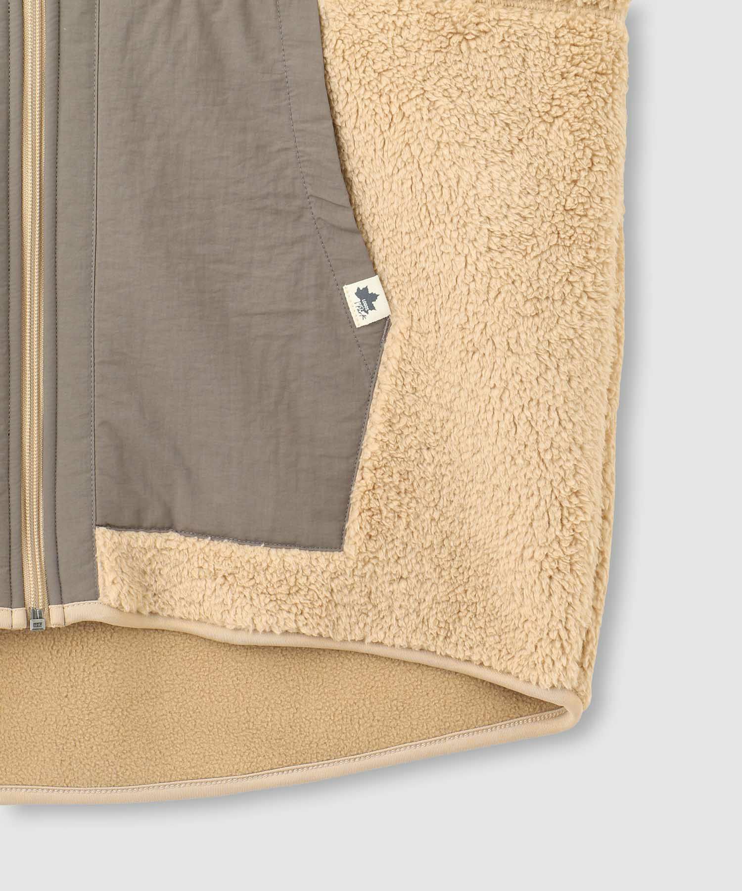 【WEB限定】LOGOS PARK  シャギーボアフリースジャケット レディース商品画像-8