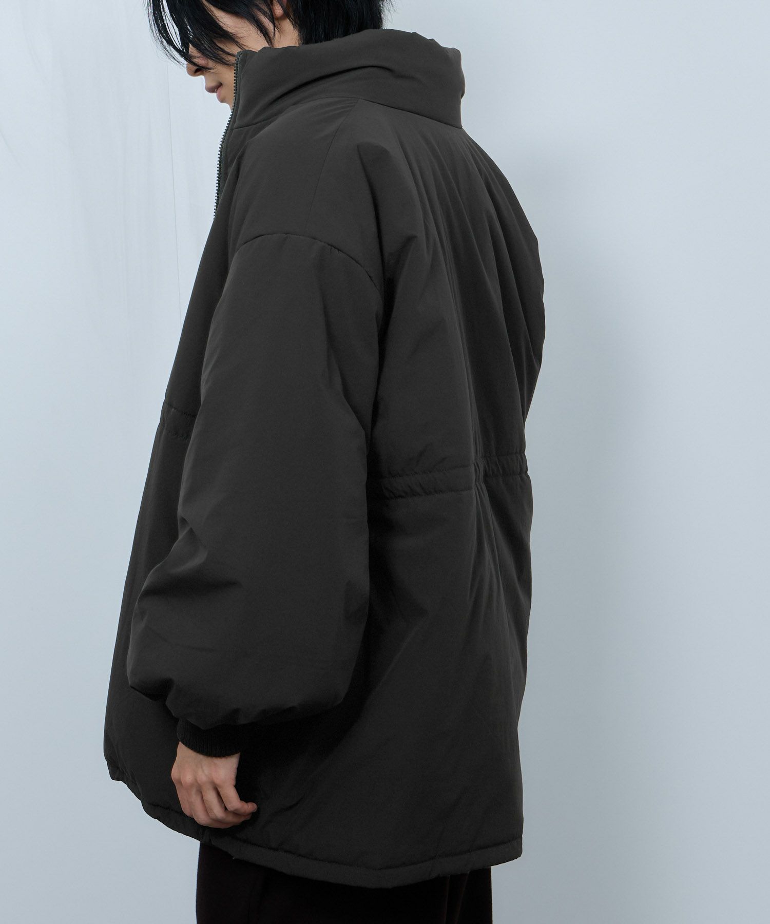 [値下げ]NAVY 中綿スタンドコート レディース商品画像-6