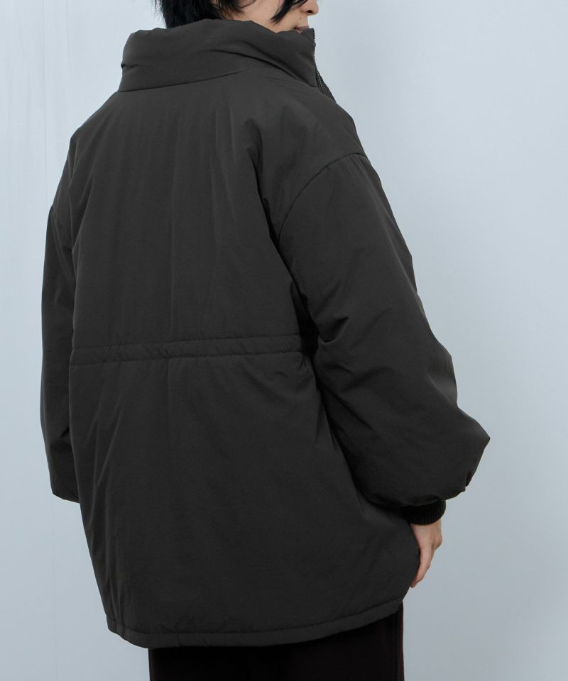 [値下げ]NAVY 中綿スタンドコート レディース商品画像-7