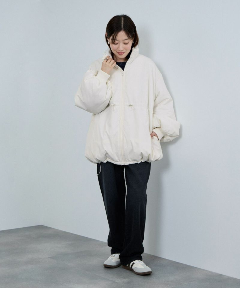 NAVY 中綿スタンドコート レディース商品画像-24