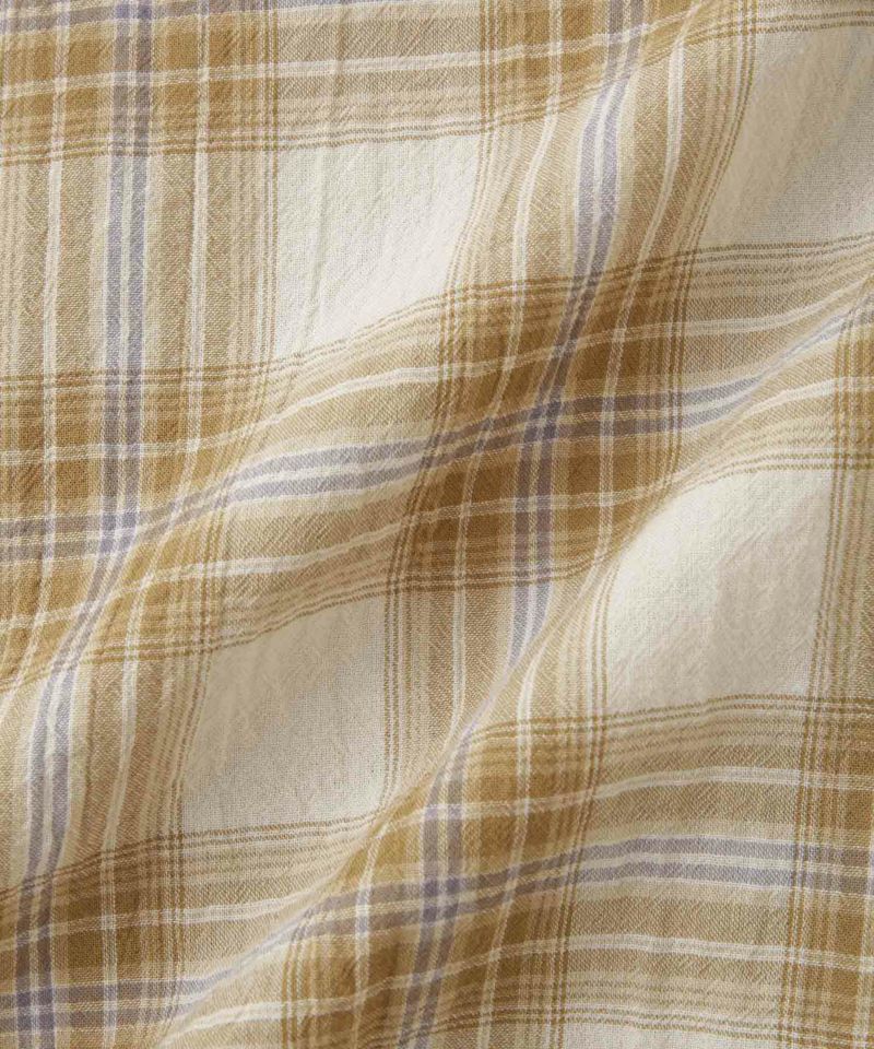 Idnes  ドロストチェックシャツ レディース商品画像-8