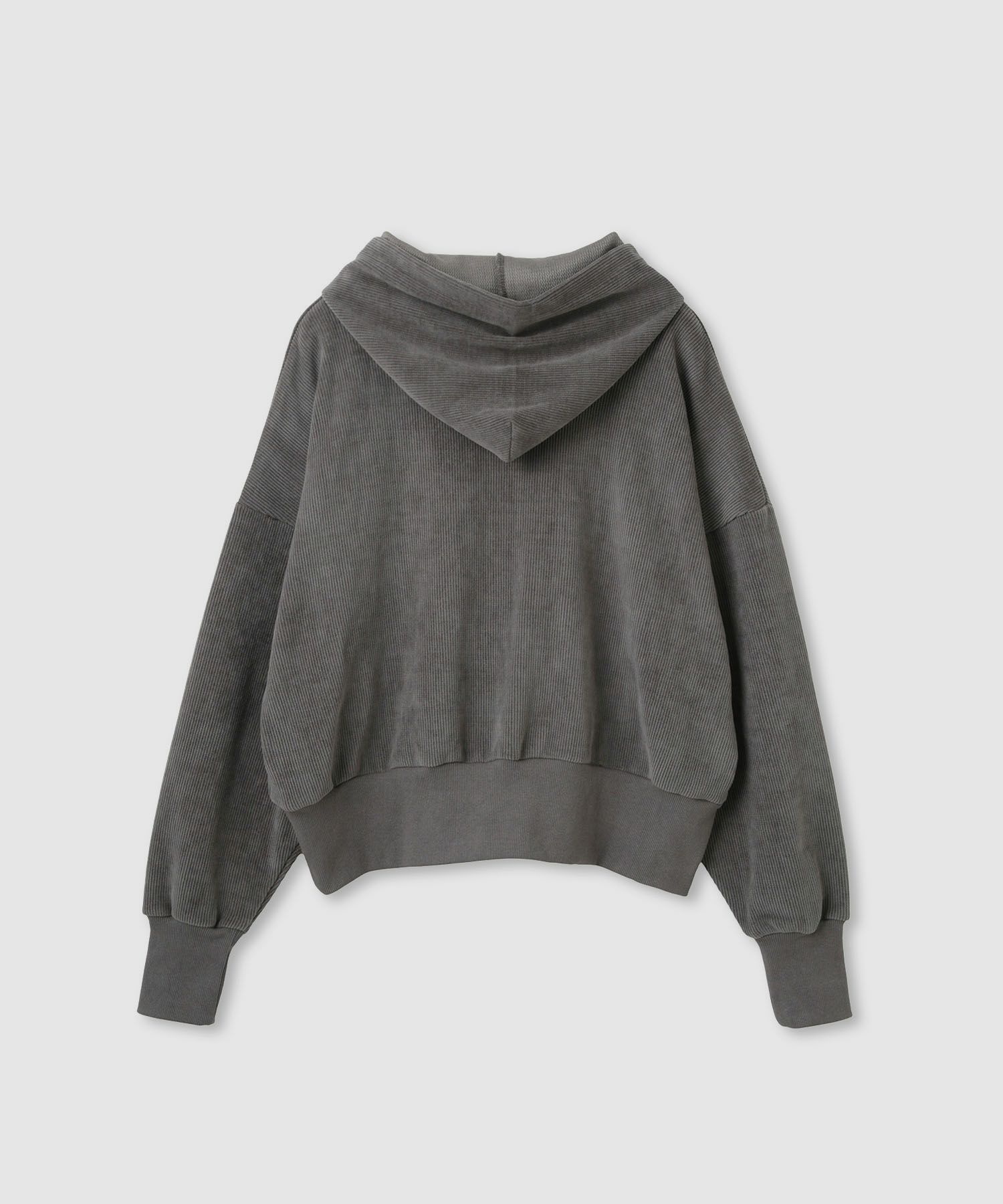 [値下げ]Idnes ベロアサーマルパーカー レディース商品画像-4