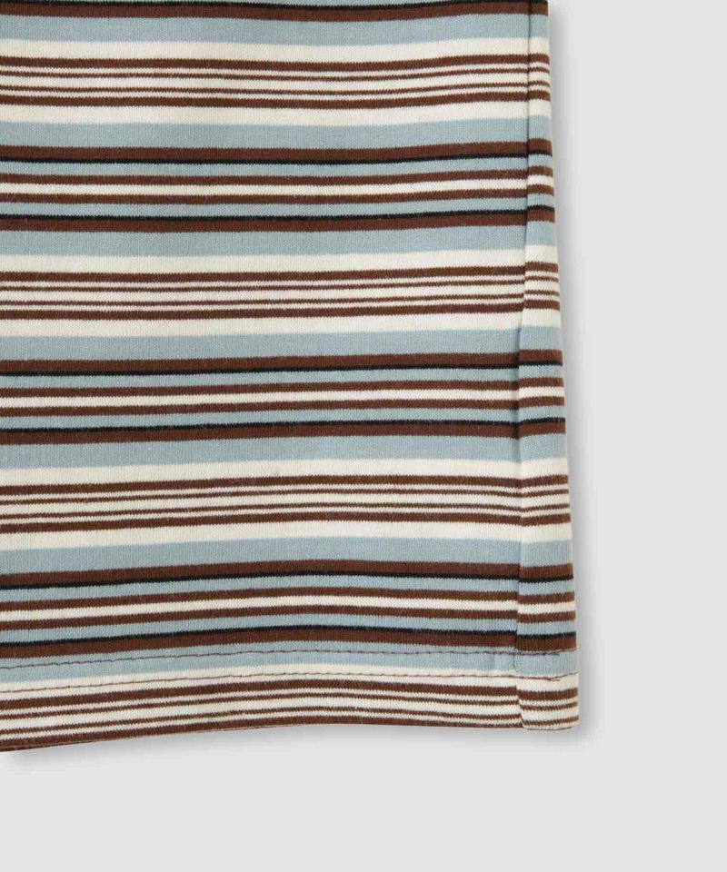 Idnes マルチボーダー7分袖Tシャツ レディース メール便 対応商品商品画像-7