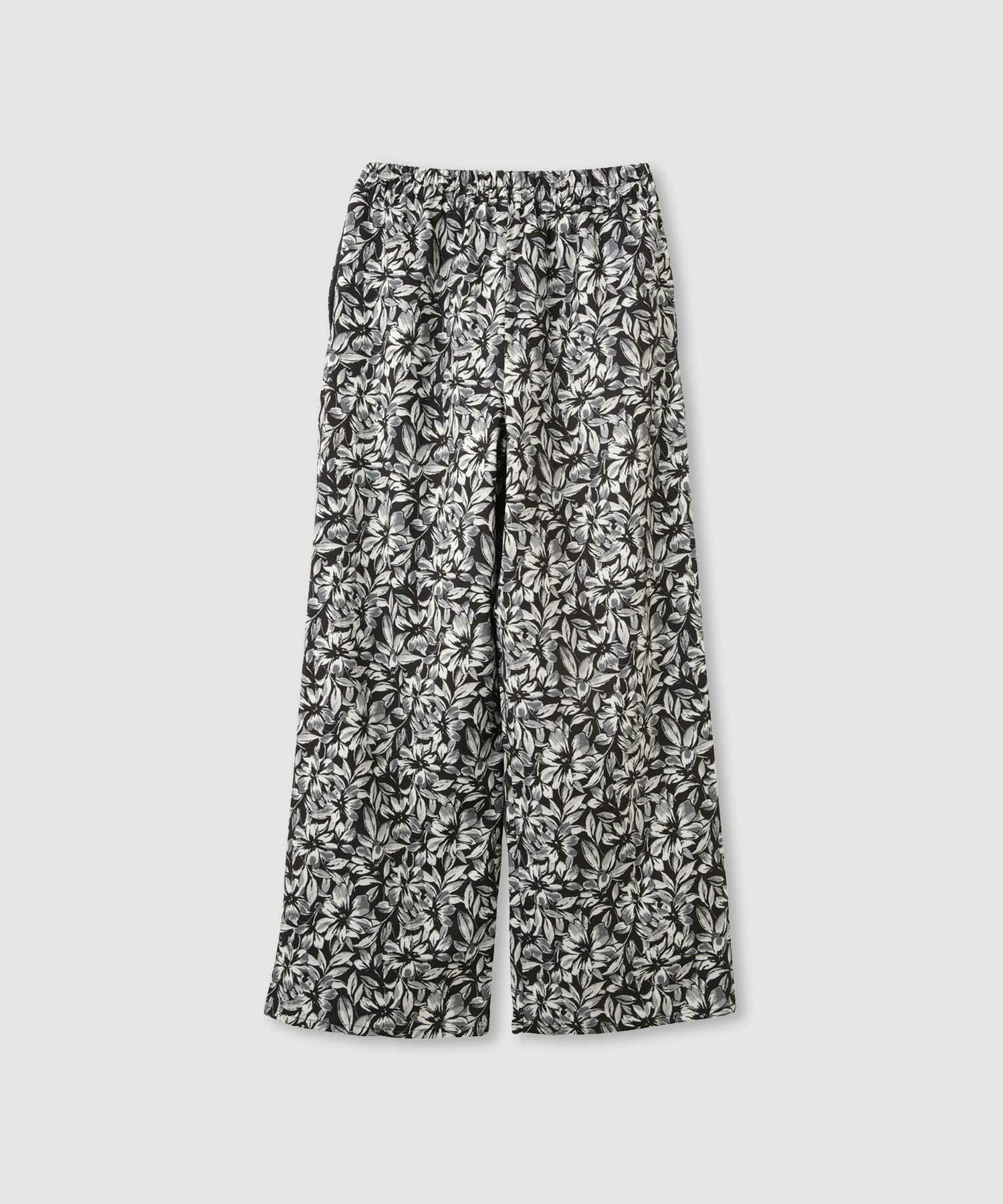 Idnes  フラワー柄プリントイージーパンツ レディース商品画像-3