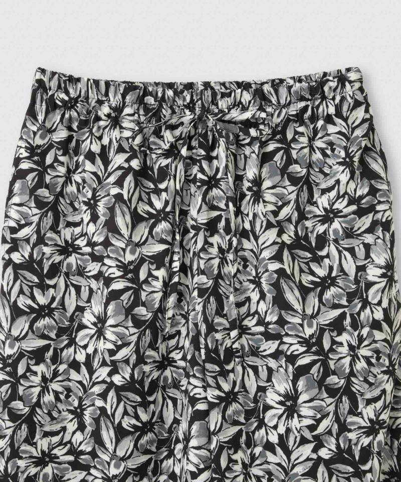 Idnes  フラワー柄プリントイージーパンツ レディース商品画像-4