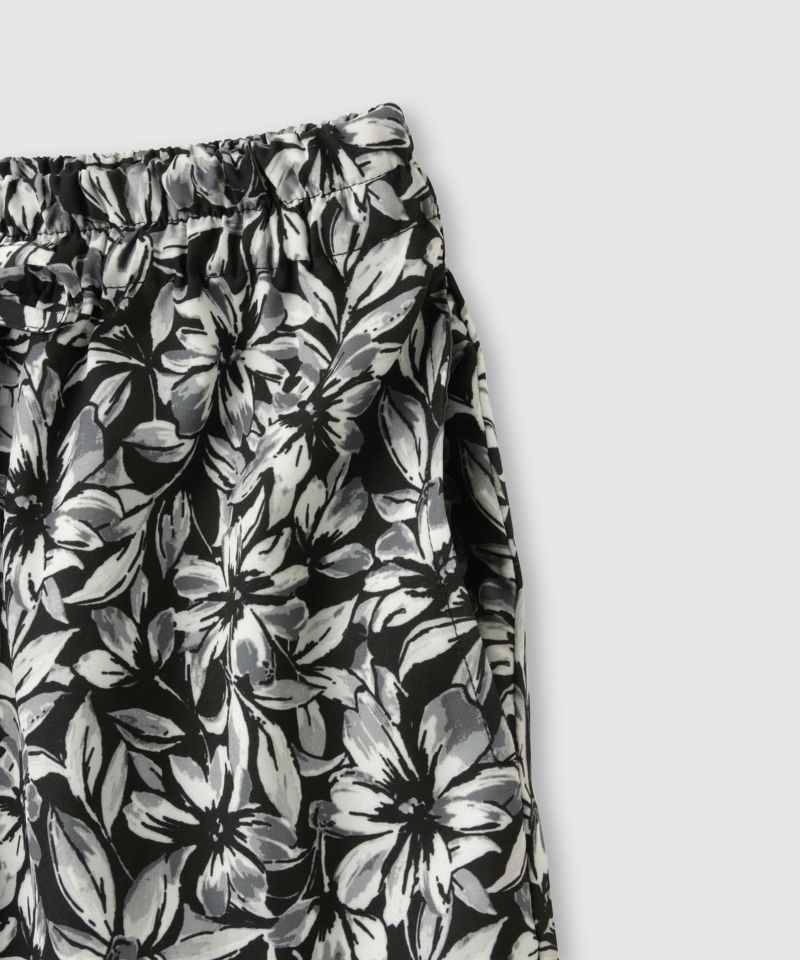 Idnes  フラワー柄プリントイージーパンツ レディース商品画像-5