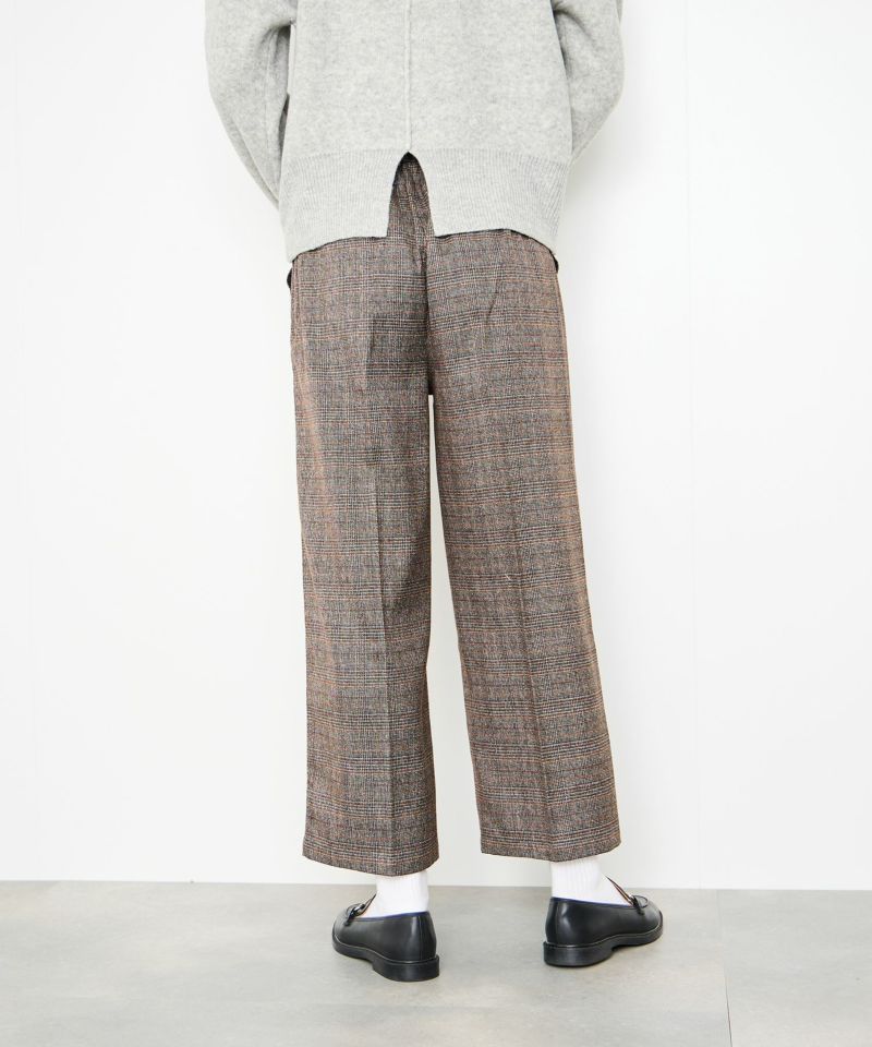 Idnes  グレンチェックパンツ レディース商品画像-4