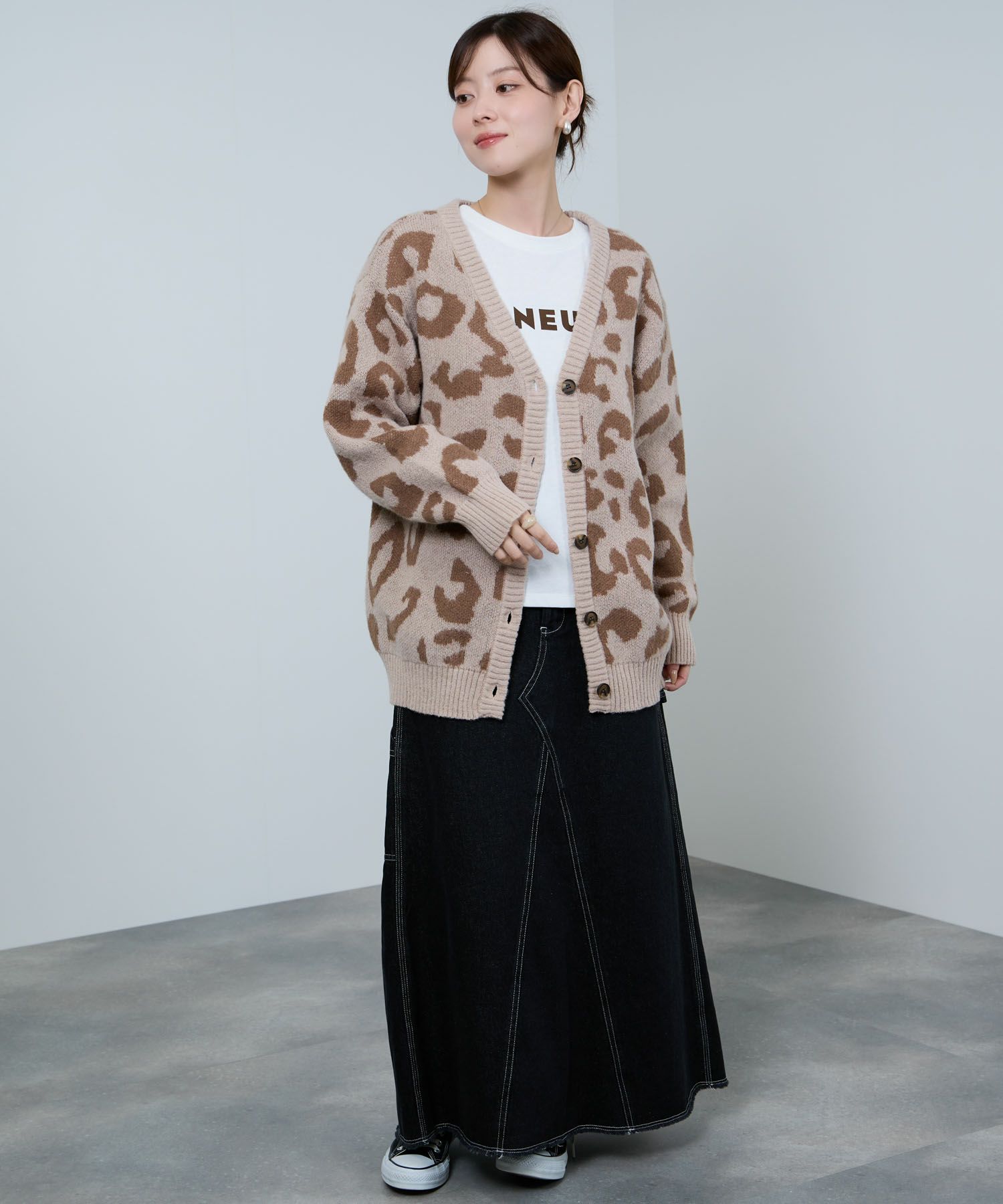 nAvy  毎日はきたくなるデニム「マイデニ」 ペインタースカート レディース商品画像-16