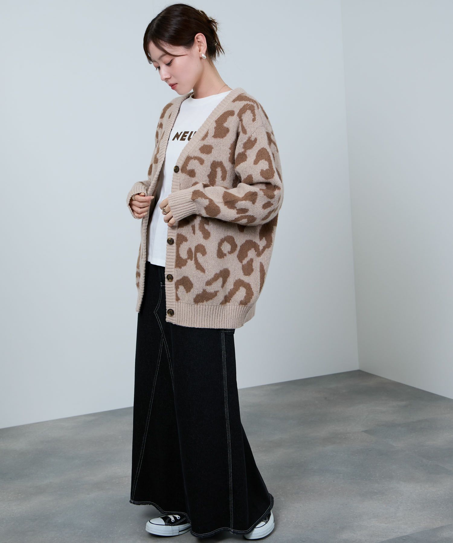 nAvy  毎日はきたくなるデニム「マイデニ」 ペインタースカート レディース商品画像-18