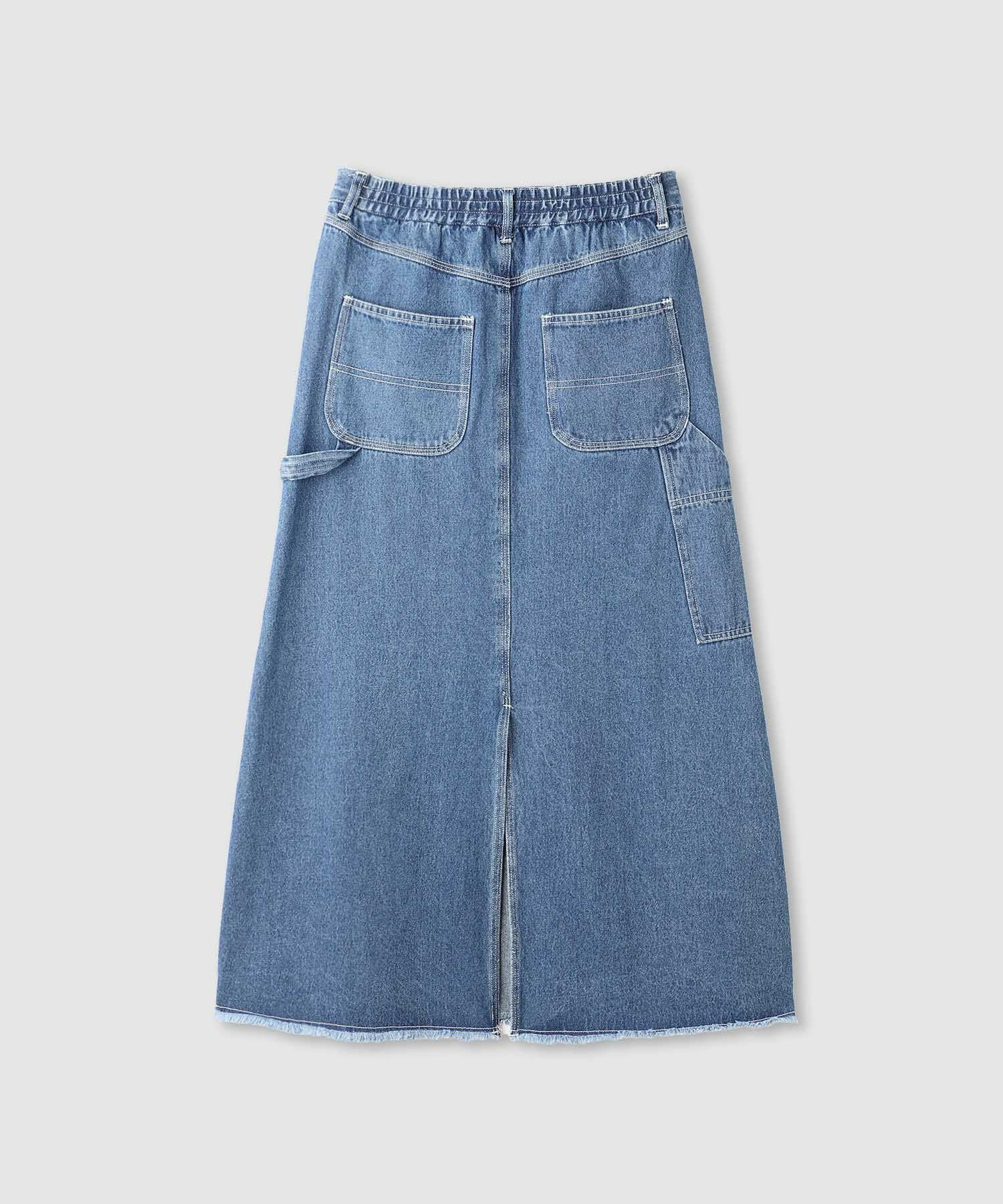 nAvy  毎日はきたくなるデニム「マイデニ」 ペインタースカート レディース商品画像-21