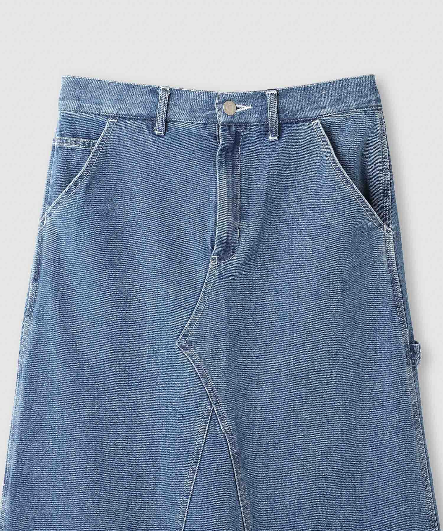 nAvy  毎日はきたくなるデニム「マイデニ」 ペインタースカート レディース商品画像-22