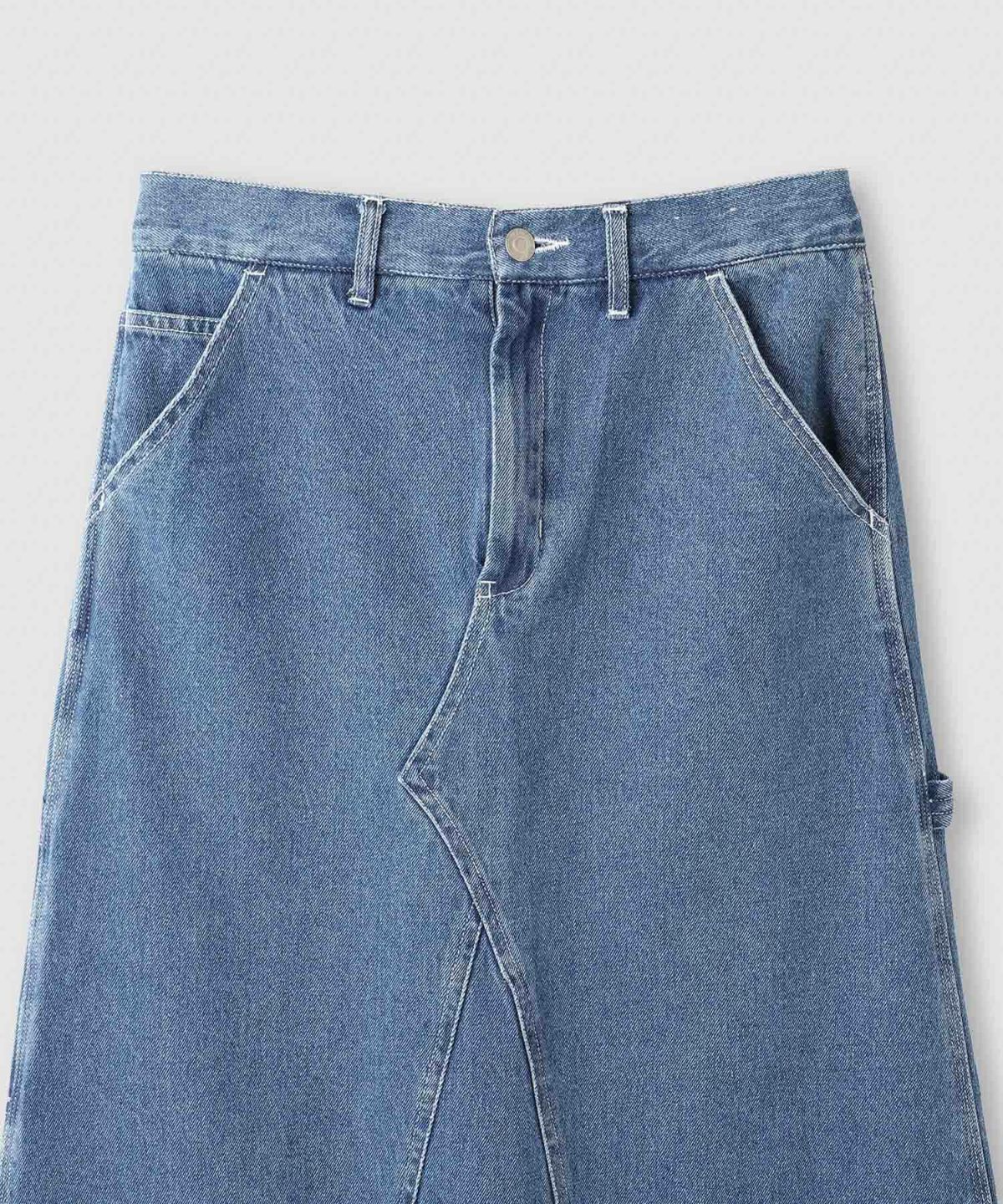 nAvy 毎日はきたくなるデニム「マイデニ」 ペインタースカート レディース