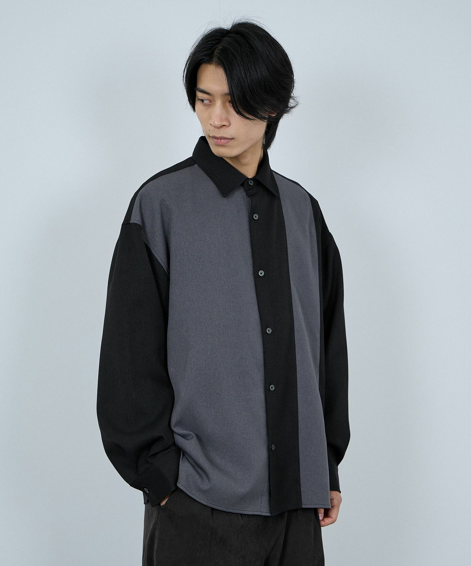 URBAN COLLECTION ラクウールルーズシャツ メンズ