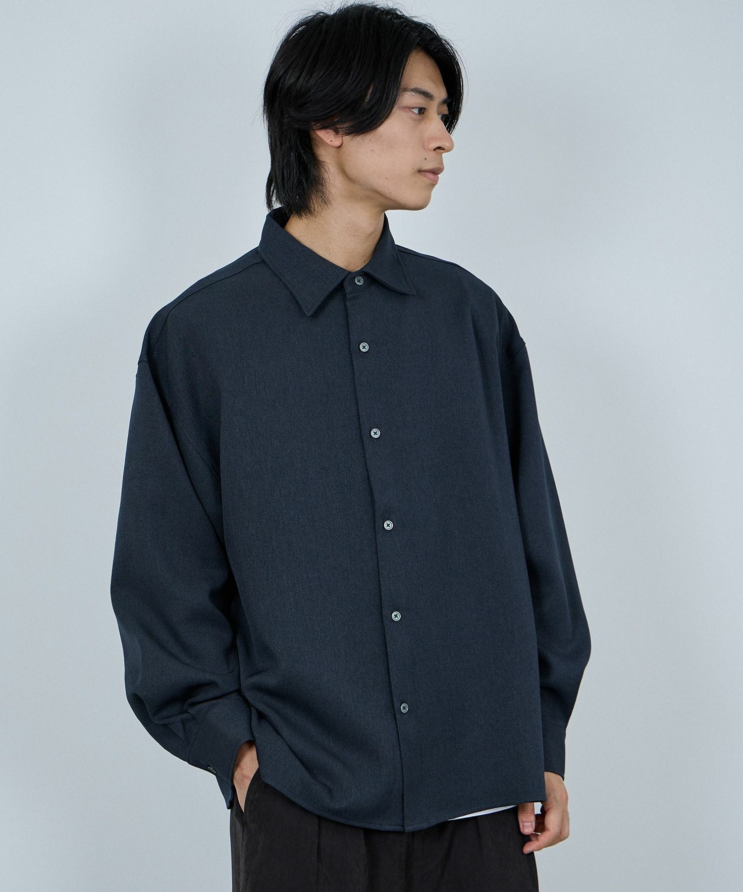 [値下げ]URBAN COLLECTION  ラクウールルーズシャツ メンズ商品画像-3