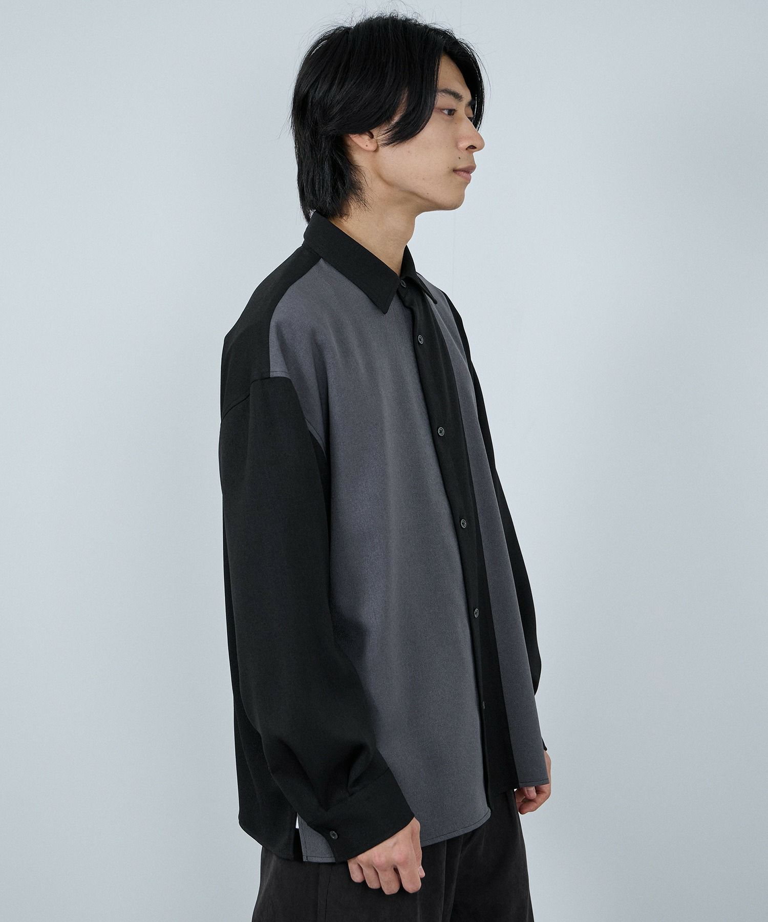 URBAN COLLECTION ラクウールルーズシャツ メンズ