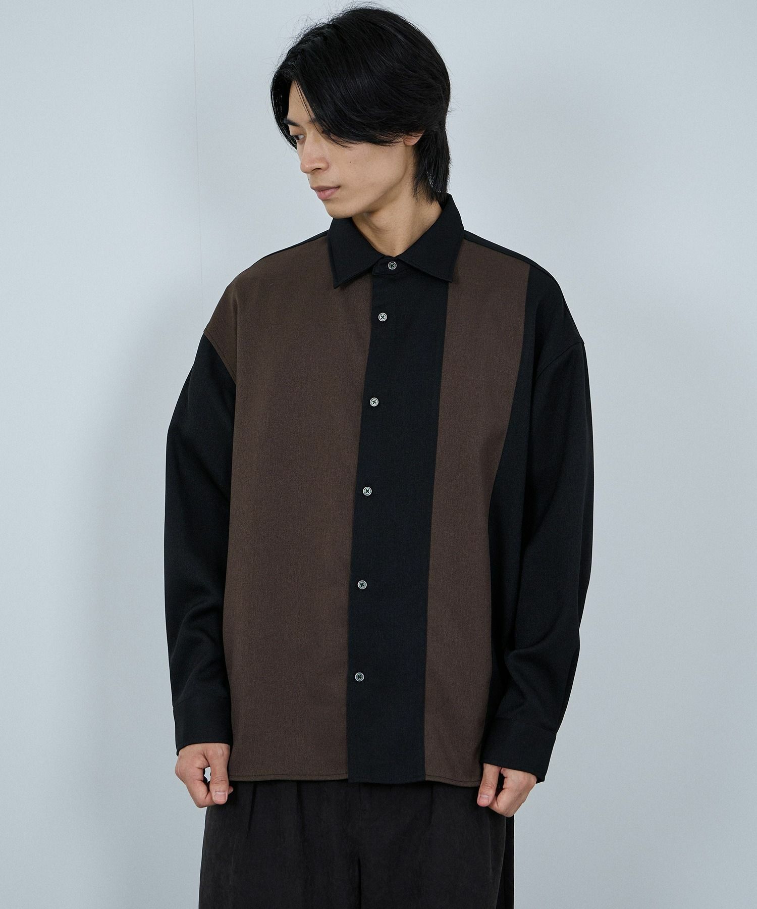 URBAN COLLECTION ラクウールルーズシャツ メンズ