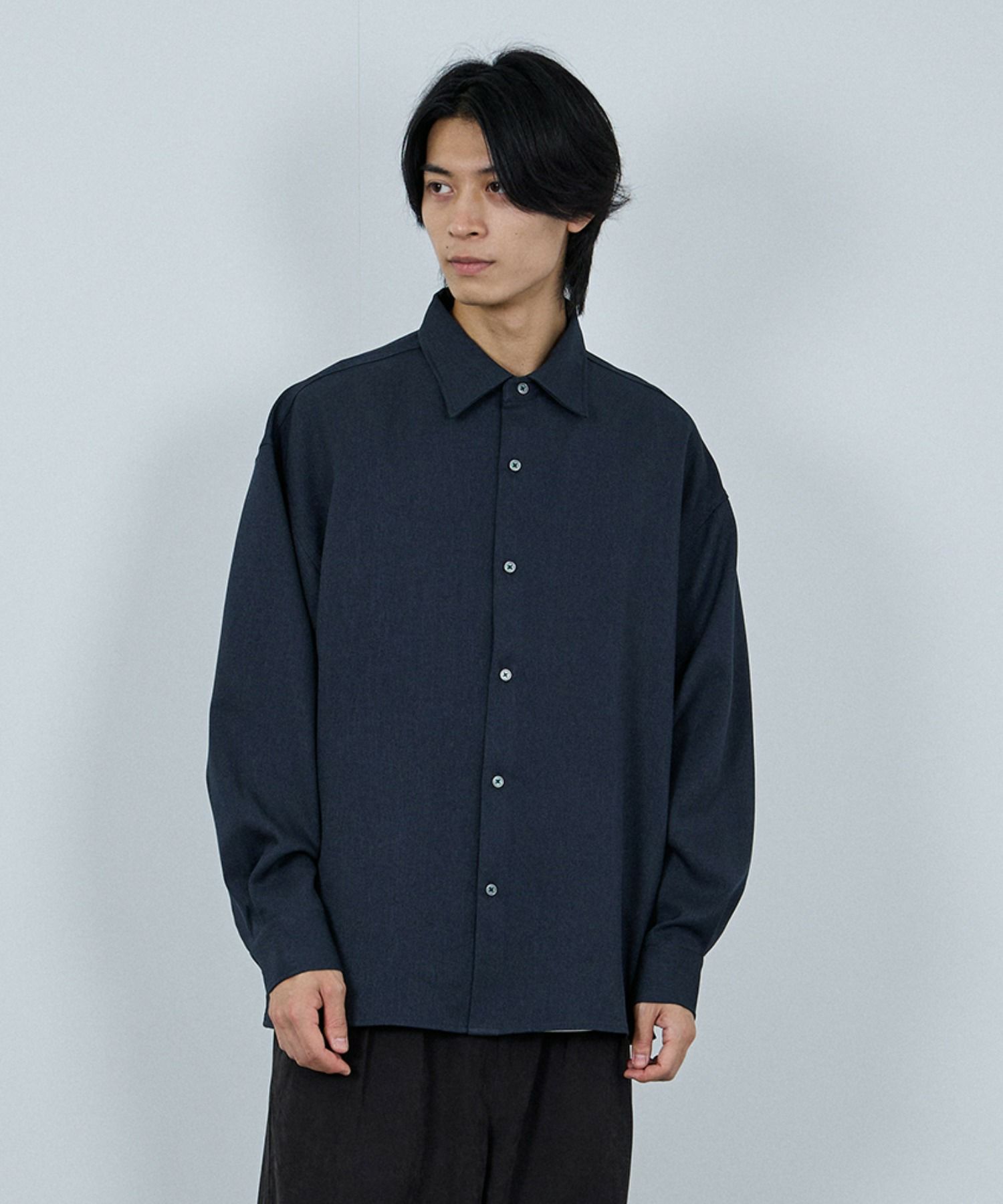 URBAN COLLECTION ラクウールルーズシャツ メンズ