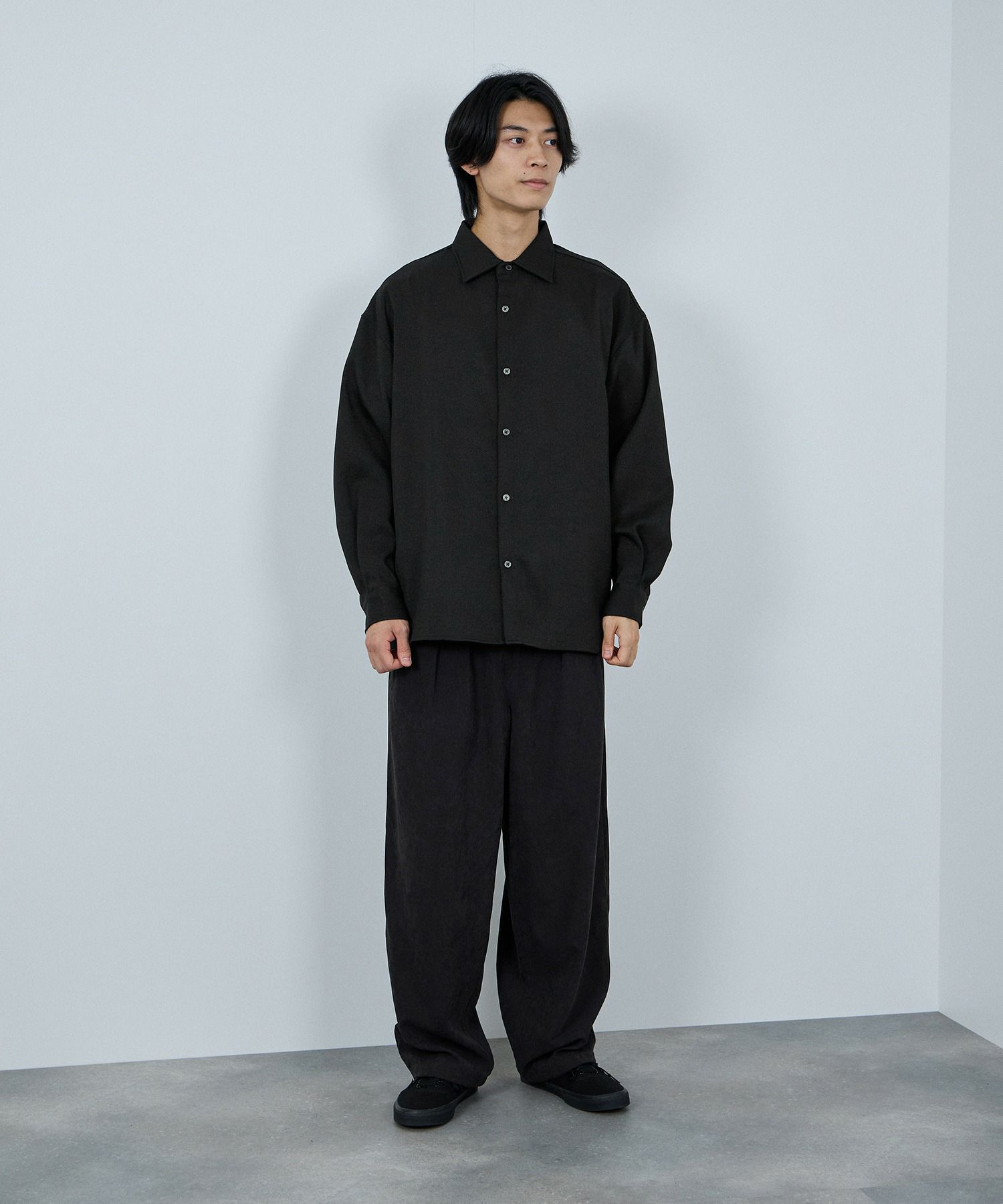 URBAN COLLECTION ラクウールルーズシャツ メンズ商品画像-19