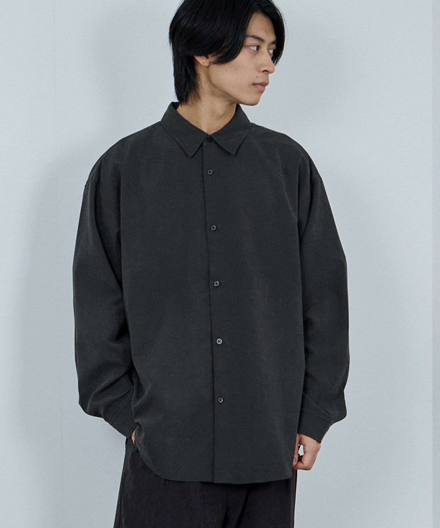 URBAN COLLECTION ピーチタッチルーズシャツ メンズ