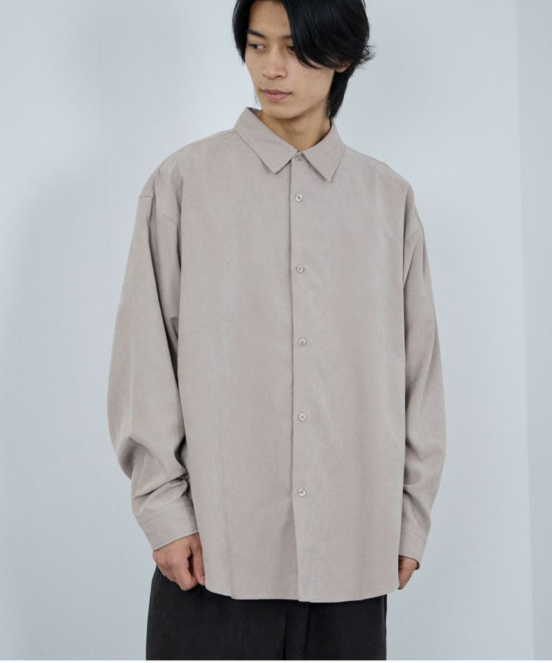 URBAN COLLECTION  ピーチタッチルーズシャツ メンズ商品画像-3