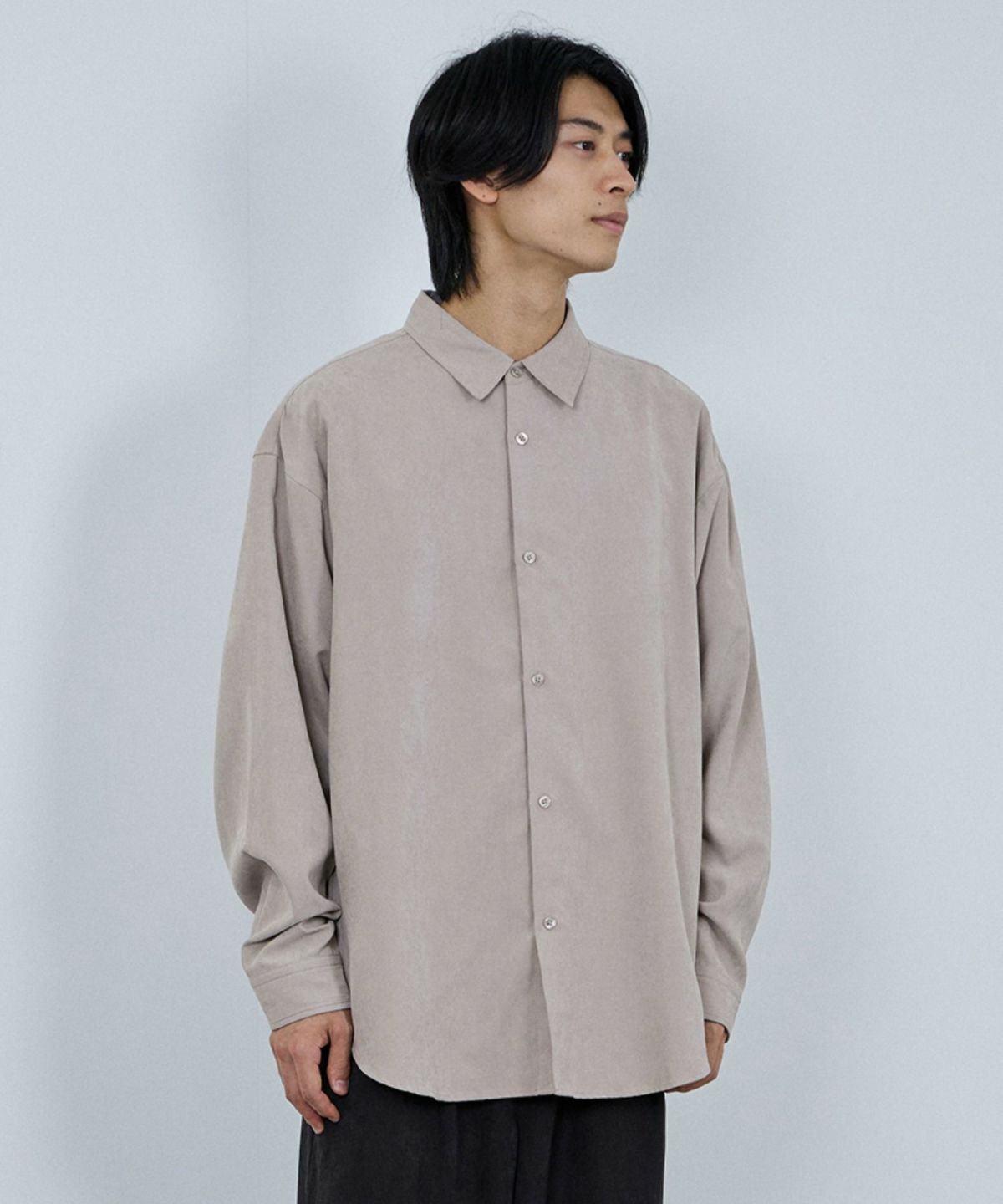 URBAN COLLECTION ピーチタッチルーズシャツ メンズ