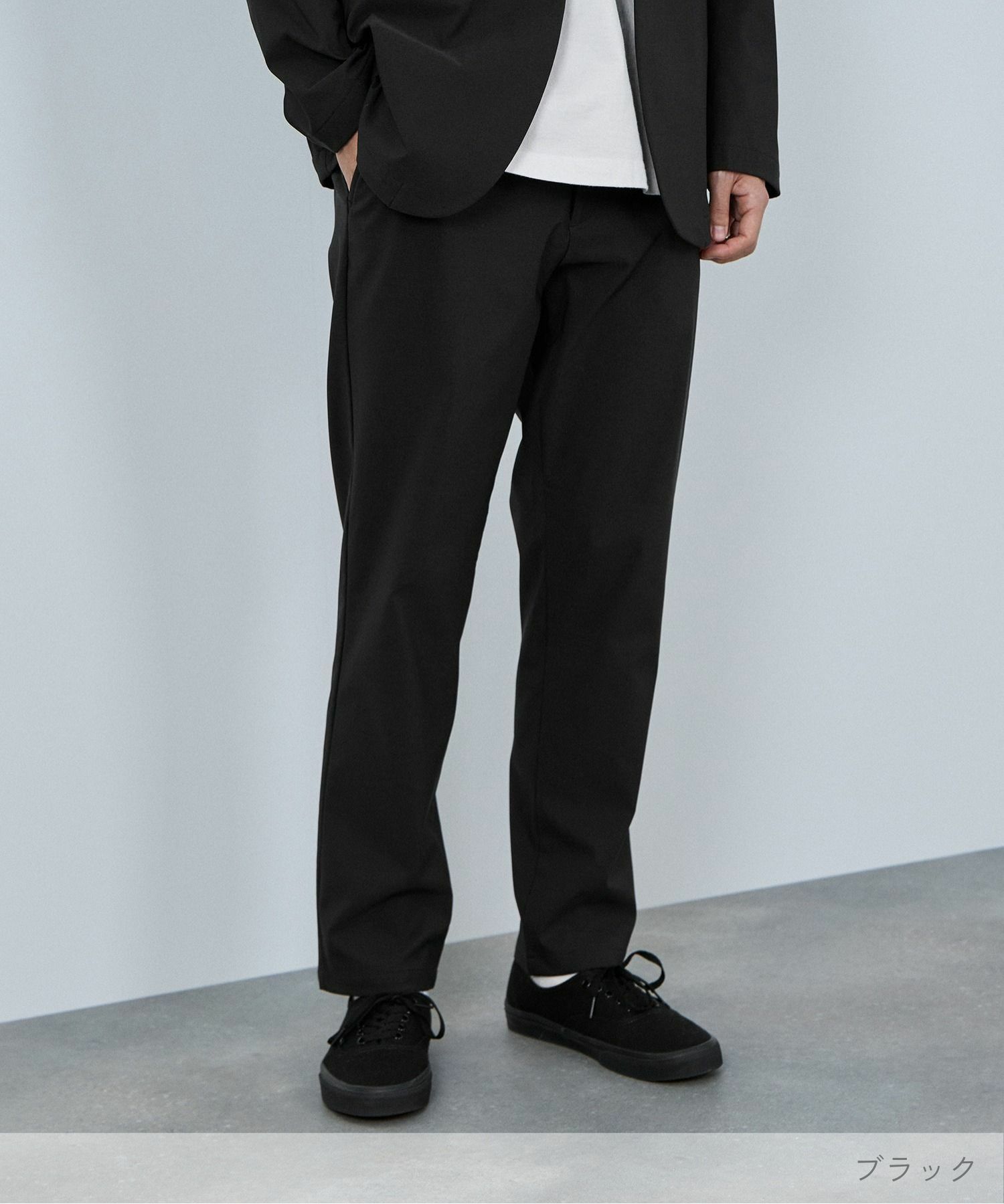 NAVY  毎日はきたくなるラクラクパンツ 「マイラク」 ウォームパンツ メンズ商品画像-3