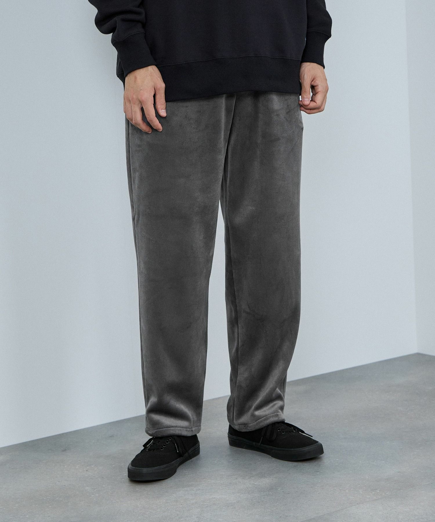 [値下げ]NAVY カットコール裏フリースパンツ メンズ商品画像-10
