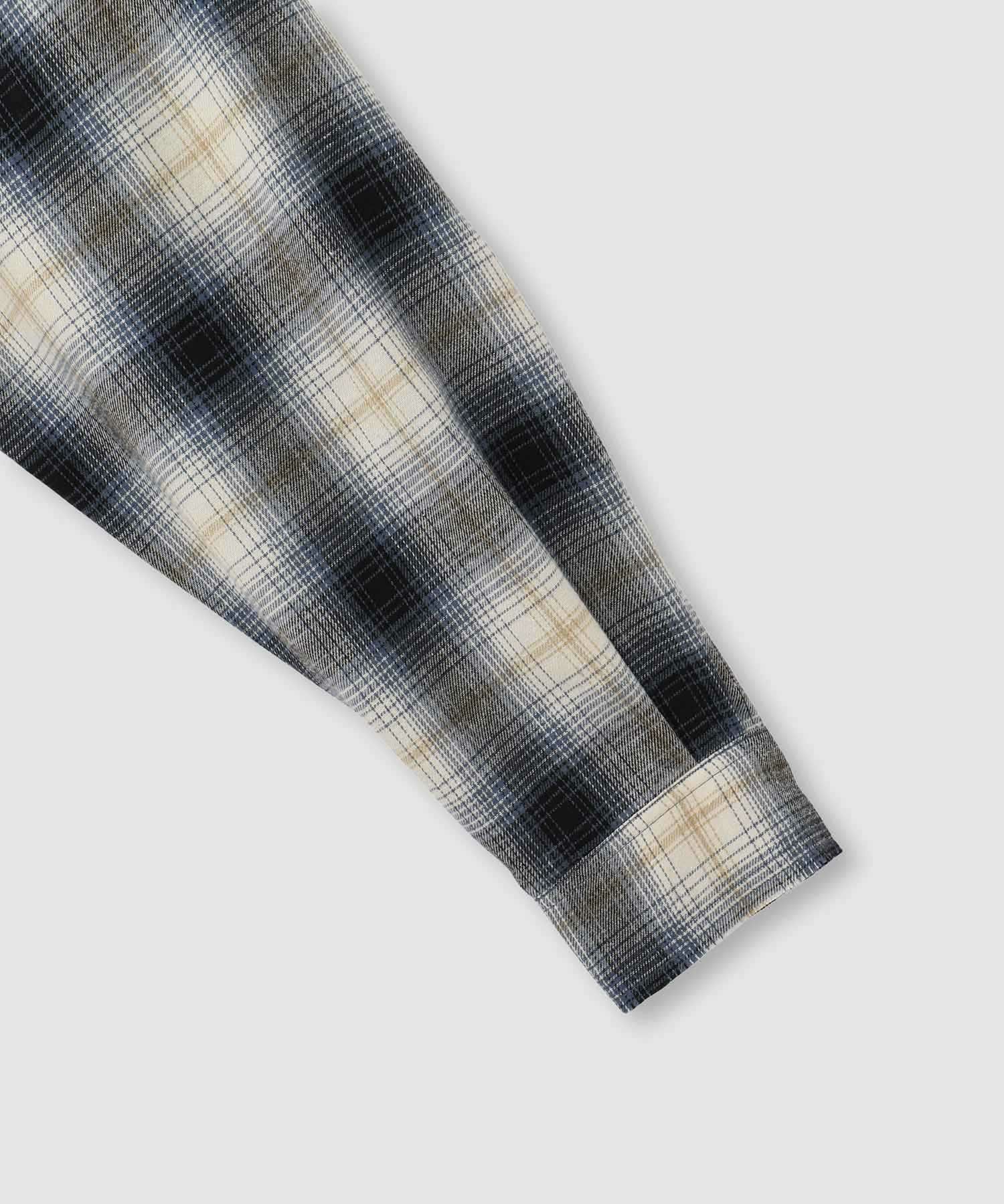 nAvy  オンブレ切替ネルシャツ レディース商品画像-21