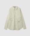 nAvy 多ポケルーズフィットシャツ レディース