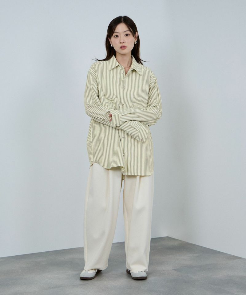 [値下げ]nAvy  多ポケルーズフィットシャツ レディース商品画像-5