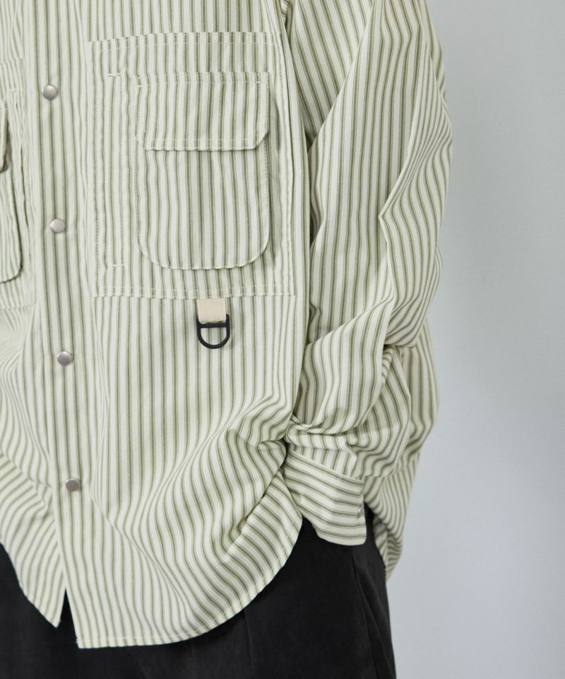 [値下げ]nAvy  多ポケルーズフィットシャツ レディース商品画像-14