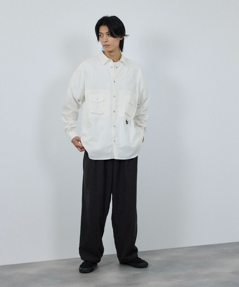 nAvy  多ポケルーズフィットシャツ レディース商品画像-23