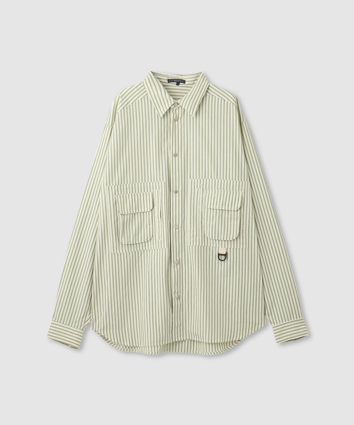 nAvy 多ポケルーズフィットシャツ レディース