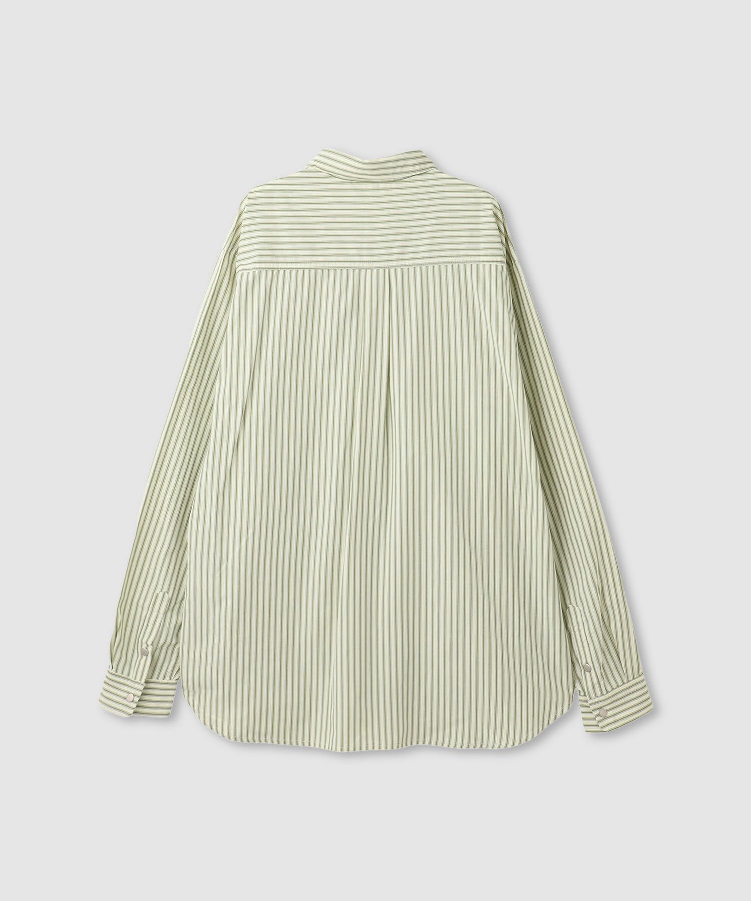 nAvy 多ポケルーズフィットシャツ レディース