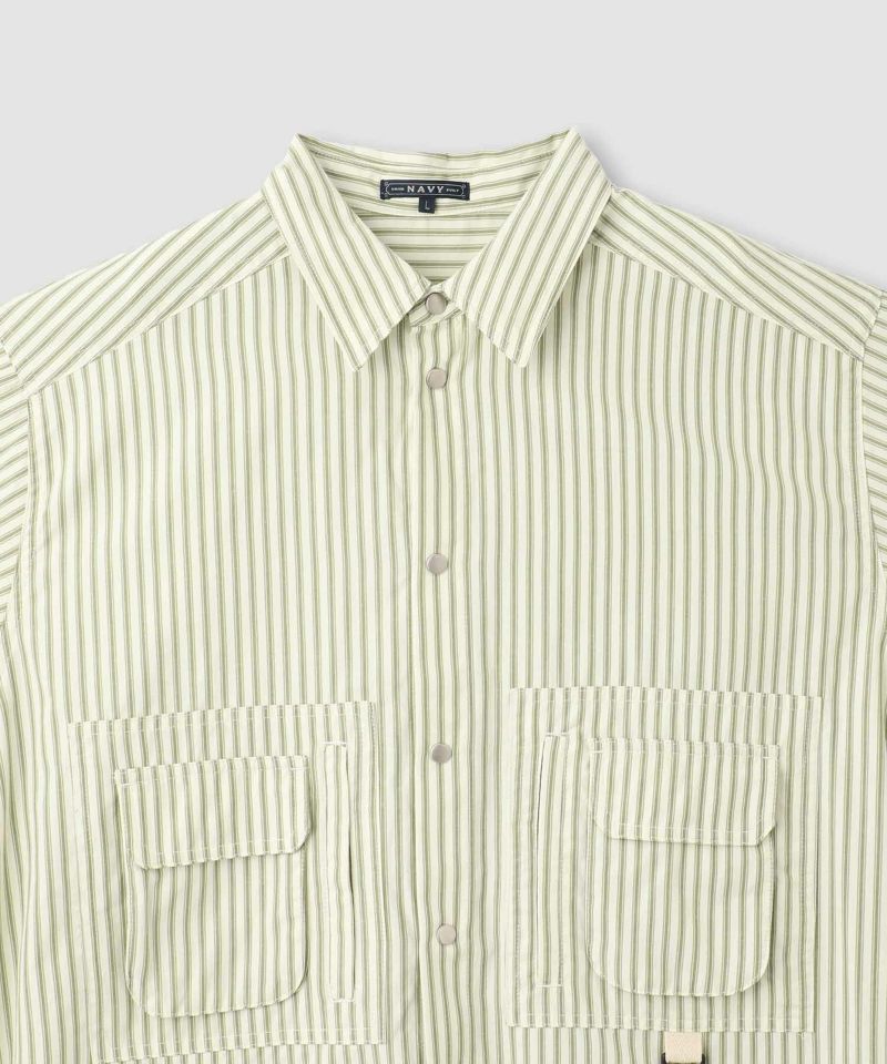 nAvy  多ポケルーズフィットシャツ レディース商品画像-28