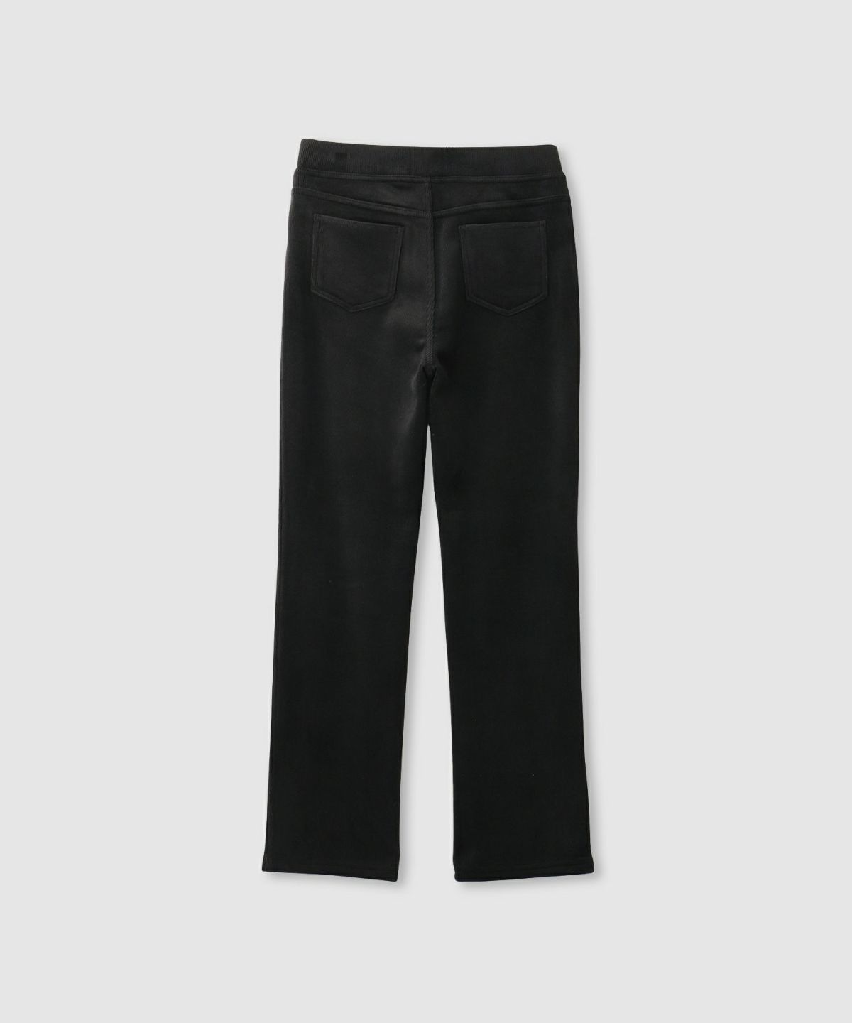 nAvy MAC HEAT コーデュロイ裏ベロアストレートパンツ レディース