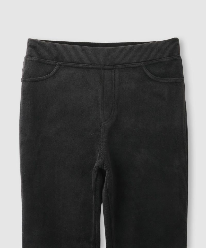 nAvy  MAC HEAT コーデュロイ裏ベロアストレートパンツ レディース商品画像-25